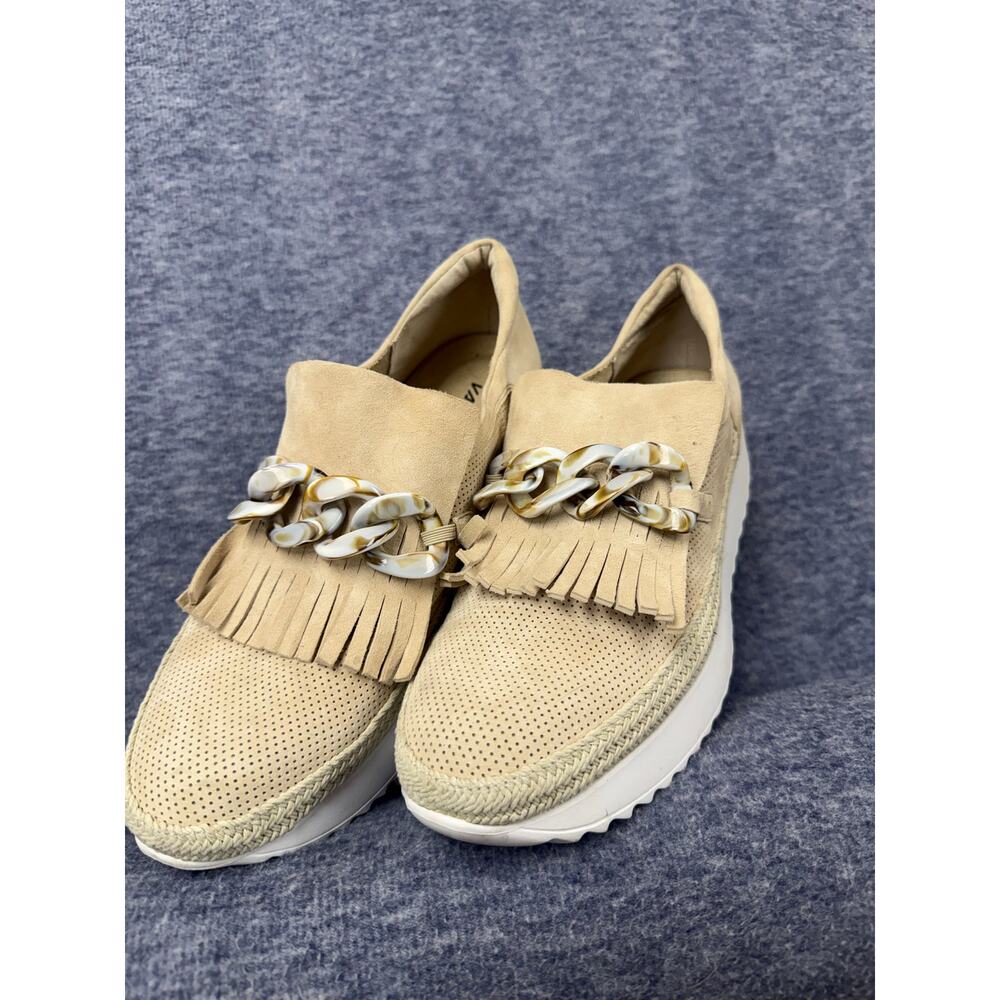 VANELi Qerene Perforated Slip On Women's Beige Sneakers Casual Shoes Size 11M